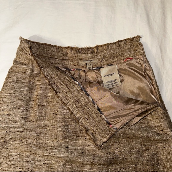 ♥️ Burberry Tweed Knee-Length Skirt with Pockets!!! - Picture 5 of 6